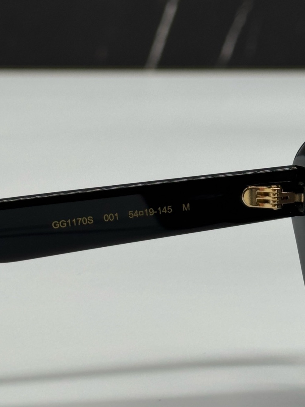 NEW GUCCI CAT EYE FRAME SUNGLASSES GUCCI GG1170S 001 - Picture 8 of 10